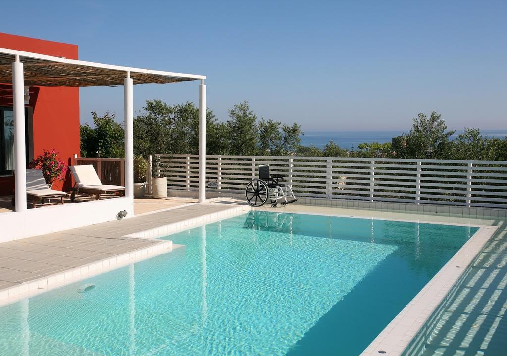 Villa Bamboo Maleme Kamer foto